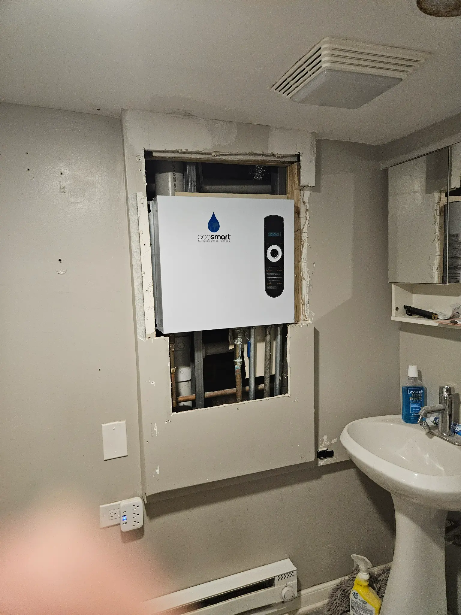 EcoSmart Tankless Water Heater Installation